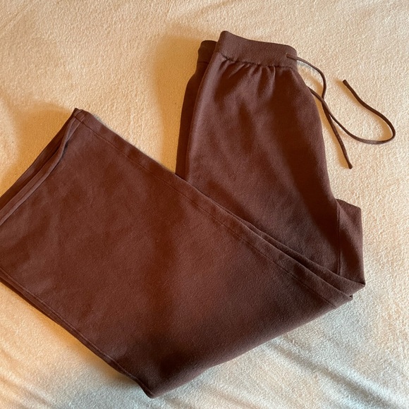NWOT Women’s Scrub Pants Size Small Cherokee Workwear Chocolate Brown - Picture 1 of 9
